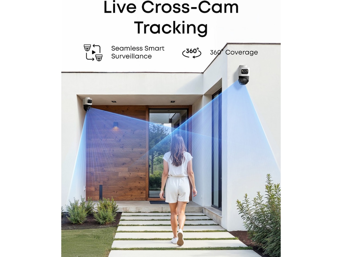 Eufy NVR Security System S4 Max 4-cam Overvågningskameraer
