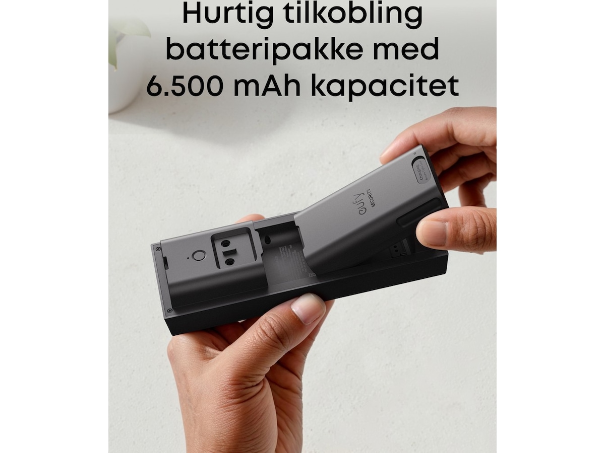 Eufy Video Doorbell C31 videodørklokke (sort) Dørklokker