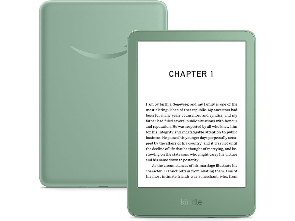 Amazon Kindle (2024) 6" 16GB (matcha) E-bogslæsere