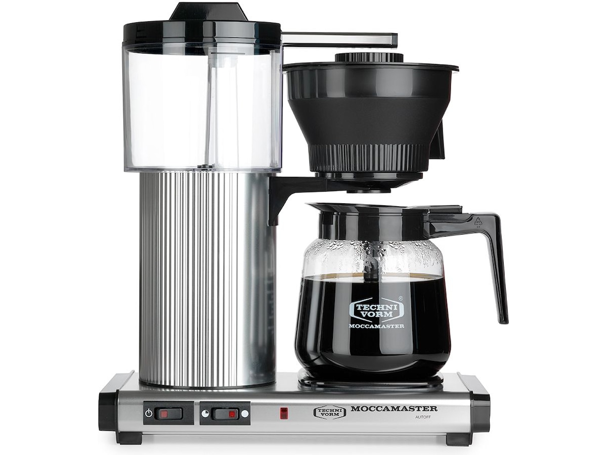 Moccamaster CD Grand AO Kaffemaskine (poleret sølv) Kaffemaskiner