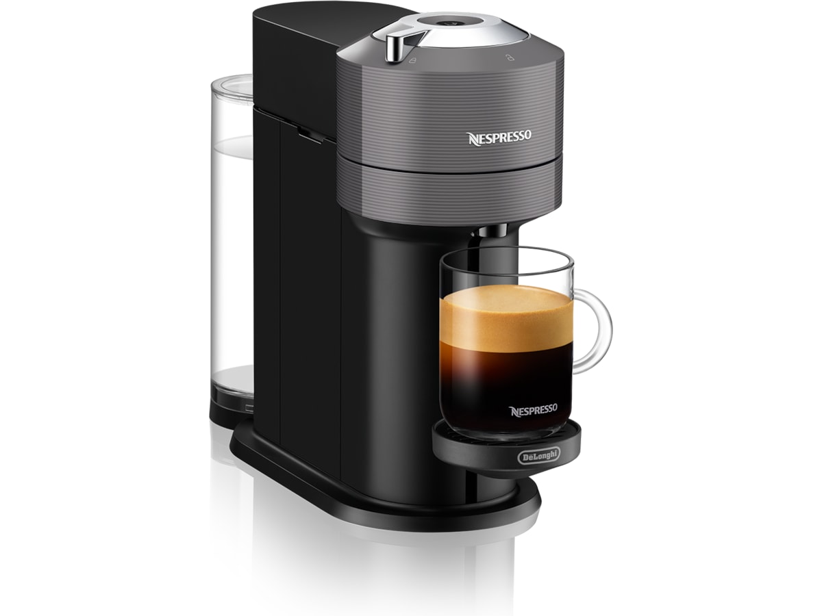 NESPRESSO Vertuo Next fra DeLonghi® kapselmaskine (grå) Kapselmaskiner