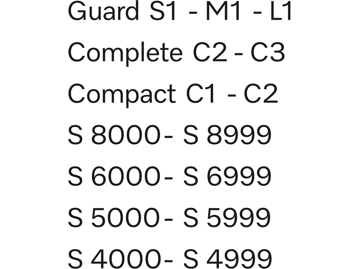 Miele SF-HA50-1 HEPA AirClean Filter Tilbehør til støvsugere og rengøring