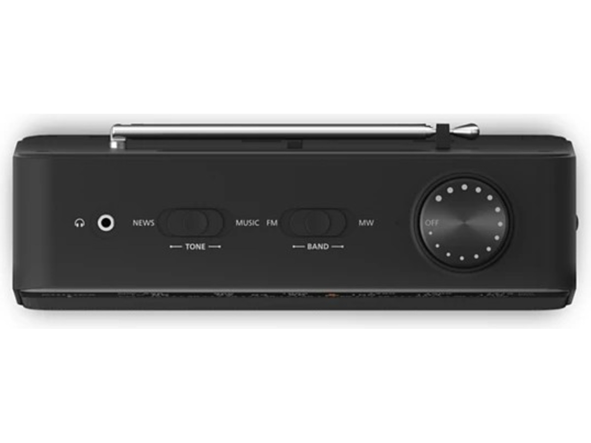 FM/MW, headphone jack Høretelefoner