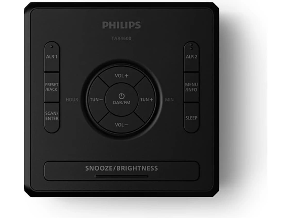 Philips TAR4600/10 DAB+/FM-vækkerradio Radio & musikafspillere