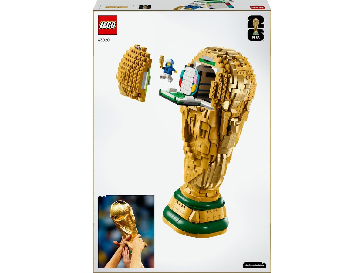 LEGO Editions Sports officiel pokal fra fodbold-VM 43020 LEGO