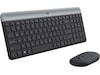 Logitech MK470 Slim Trådløs Kombination Mus & keyboards -kombinasjonspakker