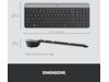 Logitech MK470 Slim Trådløs Kombination Mus & keyboards -kombinasjonspakker