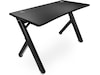 Svive Cygnus Gaming Desk mat sort med sorte sømme Gamingdesk