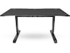 Svive Altair Gaming Desk mat sort med sorte sømme Gamingdesk