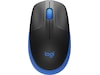 Logitech M190 trådløs mus i fuld størrelse blå Mus