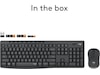 Logitech MK295 Silent Wireless Combo - GRAPHITE Mus & keyboards -kombinasjonspakker
