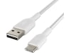 Belkin USB-A til USB-C kabel 2m (hvid) USB-kabler