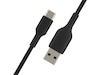 Belkin USB-A til USB-C kabel 3m (sort) USB-kabler
