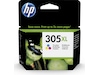HP Blæk 305XL Tri-Color Blækpatroner