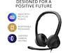 Logitech H390 USB PC Headset (sort) Headset