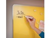 Leitz Cosy Glastavle - magnetisk whiteboardtavle 80x60 cm - varm gul Whiteboards