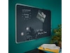 Leitz Cosy Glastavle - magnetisk whiteboardtavle 60x40 cm - fløjlsgrå Whiteboards