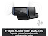 Logitech C920e HD 1080p Webcam - BLK - WW Webkameraer