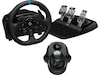 Logitech G923 og Driving Force Shifter Bundle Rat og pedaler
