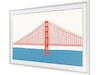 Samsung 75" ramme til The Frame (2021-2024, hvid) TV-rammer & tilbehør
