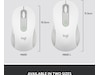 Logitech Signature M650 Large trådløs mus Offwhite Mus