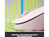 Logitech Signature M650 Large trådløs mus Pink Mus