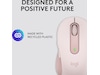 Logitech Signature M650 Large trådløs mus Pink Mus