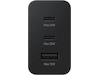Samsung Trio 65W vægoplader (sort) Mobilopladere