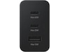 Samsung Trio 65W vægoplader (sort) Mobilopladere
