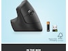 Logitech Lift Vertikal Venstre mus (graphite) Mus