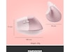 Logitech Lift Vertikal mus (dark rose) Mus