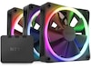 NZXT F120 RGB 120mm PWM Blæser Triple Pack (sort) Blæsere