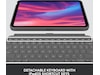 Logitech iPad 10,9" / 11" Combo Touch Tastaturcover (oxford grey) Cover til tablet