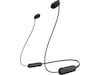 Sony WI-C100 Trådløse Høretelefoner, Earbuds (sort) In-ear høretelefoner