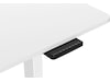 Ergonomisk hæve/sænke skrivebord 120cm (hvid/eg) Aktivitetsborde