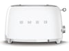 Smeg TSF01WHEU Brødrister til 2 skiver (hvid) Brødristere
