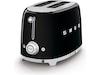 Smeg TSF01BLEU Brødrister til 2 skiver (sort) Brødristere
