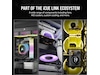 Corsair iCUE LINK QX120 RGB 120mm Ventilator (sort) Blæsere