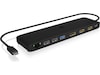 ICY BOX IB-DK2116-C Multi Docking Dockingstation og USB-hub