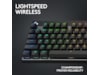 Logitech G Pro X TKL Lightspeed Trådløst Gaming tastatur (sort) Gamingkeyboard