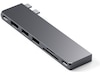 Satechi MacBook Air M2 Slim Pro Docking (space gray) Dockingstation og USB-hub