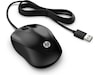 HP 1000 Wired mus (sort) Mus