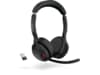 Jabra Evolve2 55 Link380a MS Teams Stereo Stand Trådløst headset