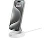 Belkin BoostCharge Pro foldbar trådløs opladningsstander (hvid) Trådløs oplader