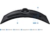 Samsung 49" Odyssey G9 curved skærm C49CG950 Skærme