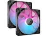 Corsair iCUE Link RX140 RGB Ventilator 2pk (sort) Blæsere