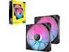 Corsair iCUE Link RX140 RGB Ventilator 2pk (sort) Blæsere