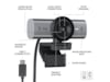 Logitech MX Brio 4K webcam (graphite) Webkameraer