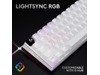 Logitech G Pro X 60 Lightspeed Linear trådløst gamingtastatur (hvid) Gamingkeyboard