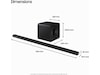 Samsung HW-S810D soundbar med subwoofer (sort) Soundbars